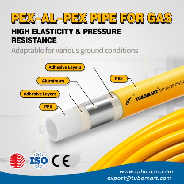 OEM High Pressure All Type PEX Al PEX Pipe 50 Years Guarantee 16/18/20/25/32mm Sizes For Gas System