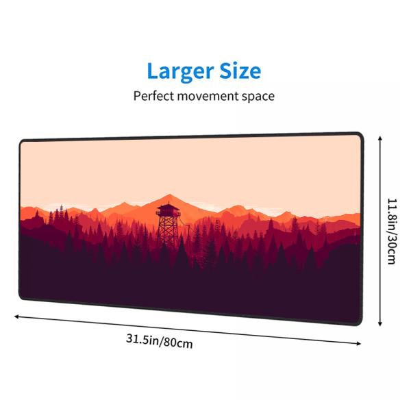 Sublimation Forest Comic Desk Rubber Computer Mouse Pads With Custom Logo in and Stock