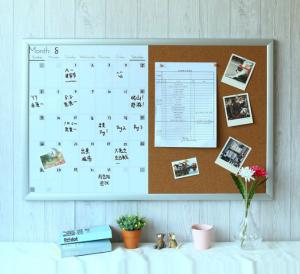 China Soft Wooden Chalkboard Cork Board Combination Environmental Protection wholesale