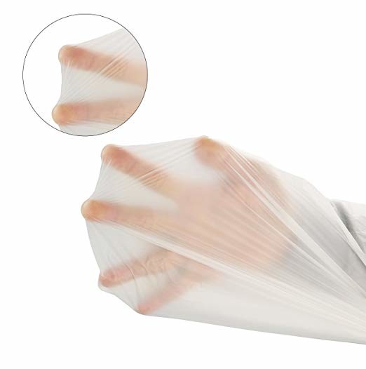 Customize Biodegradable Garbage Bags , White Disposable Food Waste Bags