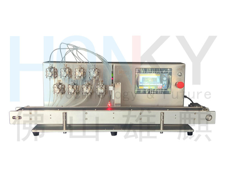 Deep Well Plate Lab Scale Bio Reagent Liquid Filling Machine With High Precison Ceramic Piston Pump
