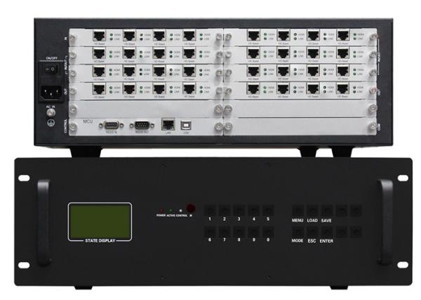 Quality 16 In 16 Out Matrix HDMI Video Wall Controller With HDBaseT Port 2x2 3x3 hdmi for sale