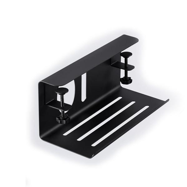 Quality Space-Saving Clamp Desk Mount Cable Management Tray for Standing Desk Organization for sale