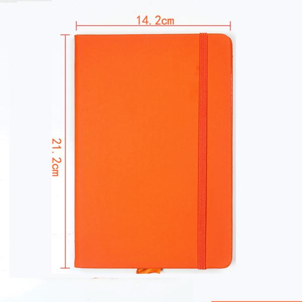 Leather Cover Soft Business Office Hardcover Student Gift Notebook with UV Color Printing