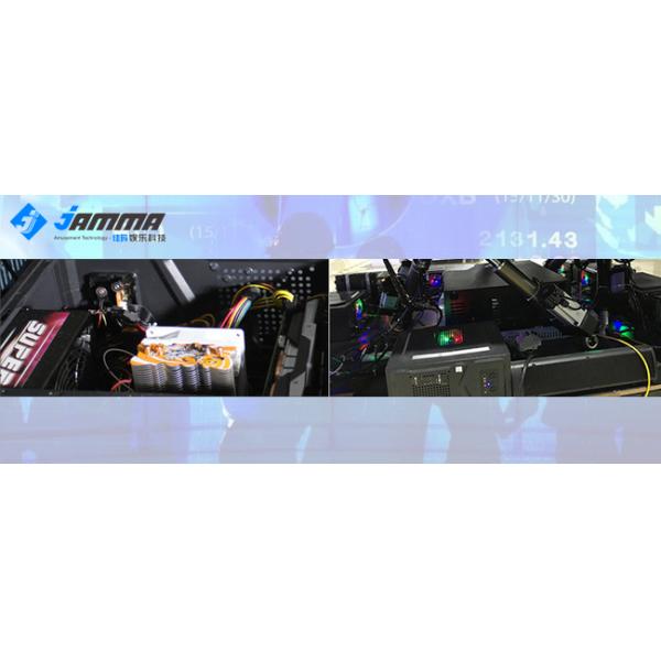 Standing Virtual Reality Platform Single Player Interactive Game Machine