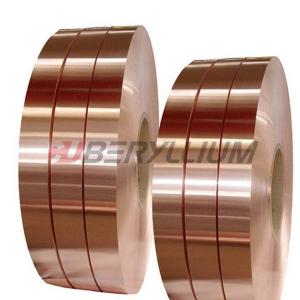 China ASTM B196 Grade C17200 TB00 Beryllium Copper Alloy 172 Strip 0.25mmx100mm wholesale