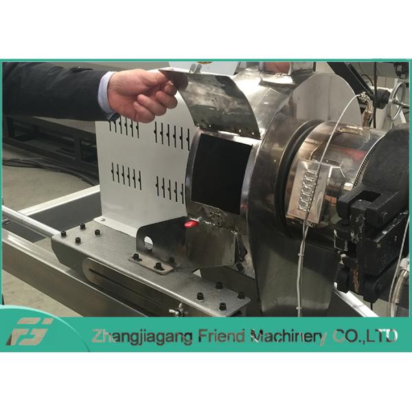High Precise Soft PVC Granulating Machine Convenient Installation / Operation