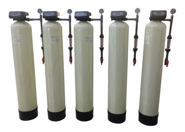 Quality Automatic Water Softener System Flush Hardness Remove With Cation Resin for sale