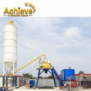 China HZS25 Stationary Concrete Batching Plant Ready Mixed 1.2m JS500 wholesale