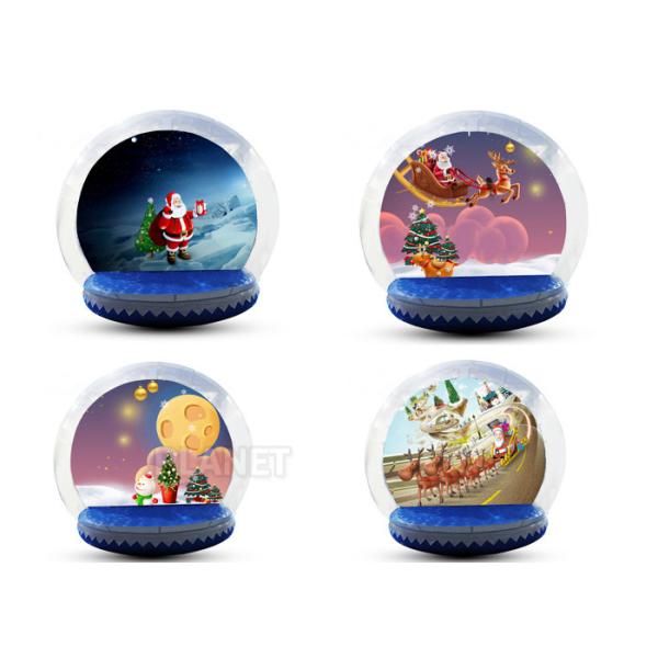 Ornament Inflatable Snow Globe Tent For Holiday 3 Years Warranty
