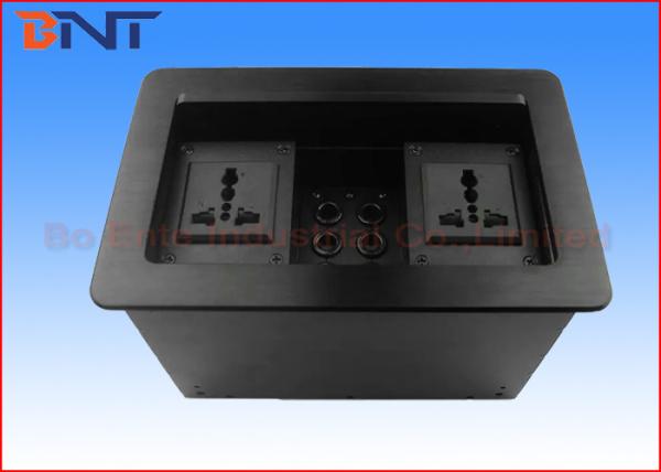Quality Desktop Hidden Slip Up Conference Room Power Hub With 1.5M Length Connection Plugs​ for sale