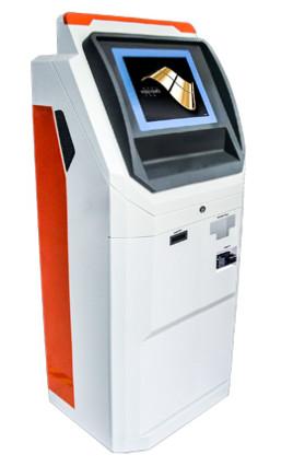 Quality High Resolution Multi Function Kiosk With Cash And Coin Acceptor / Dispenser for sale