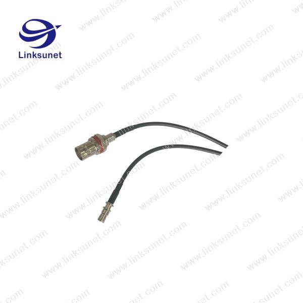 straight male FAKRA SMB conversion BNC straight female RG174 color pvc Automobile Connector Connecting line