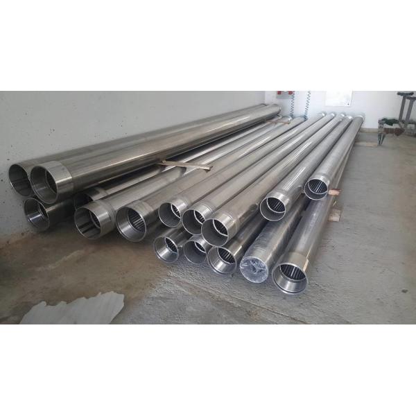 Wedge Wire Screen Tube / johnson screen pipe / spiral screen pipe / dewatering well screen / v wire strainer pipe /filte