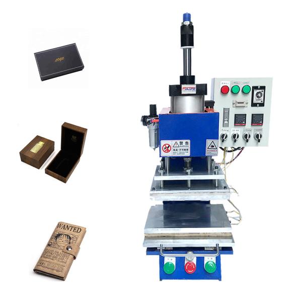 Quality Pneumatic hot foil stamping machine digital gold foil printing machine foil printer for wedding invitation card for sale