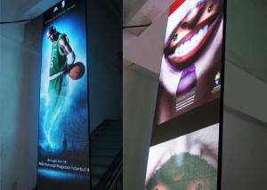 RGB Double Sided LED Display For Advertising / LED Acrylic Display With 5.2mm Pixel Pitch