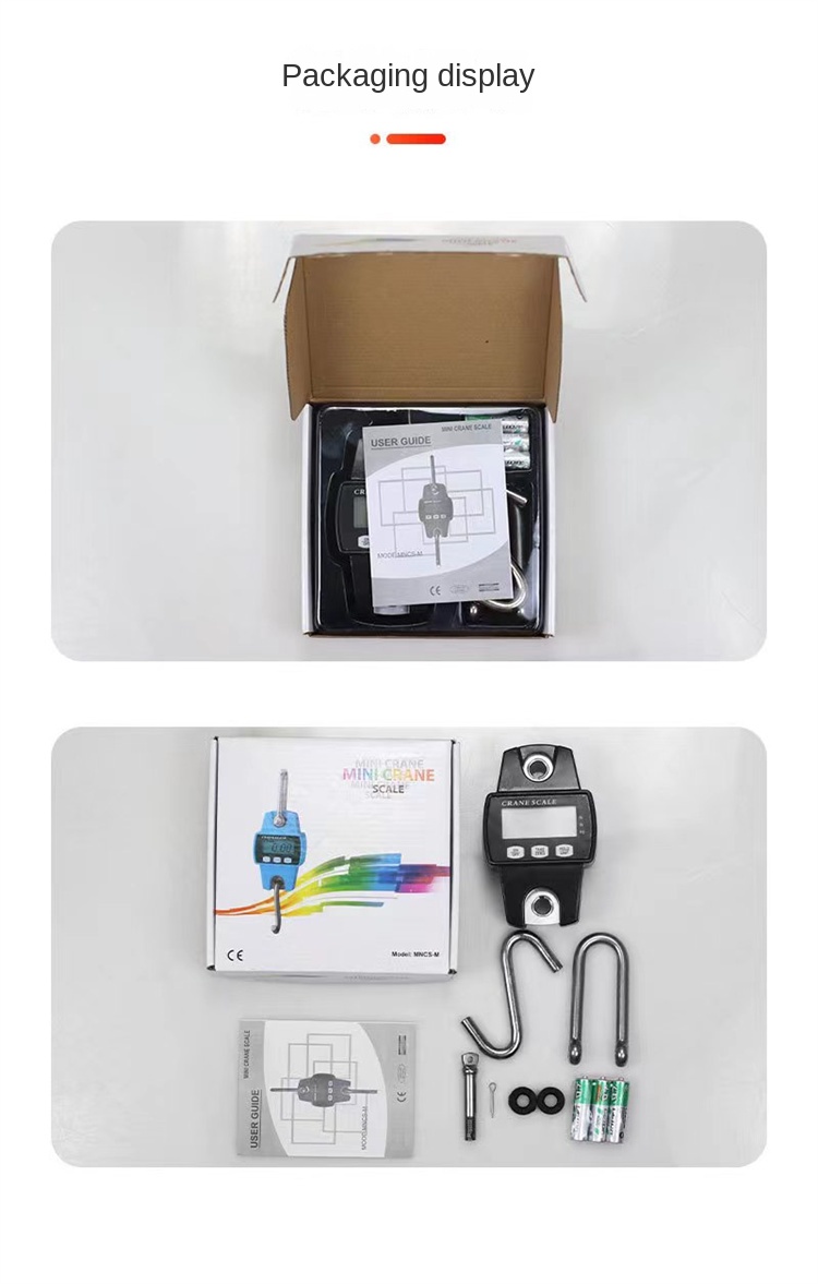 Veidt Weighing OCS-L Crane Scale Portable Hanging Scale Digital Hanging Weight Hook Scale