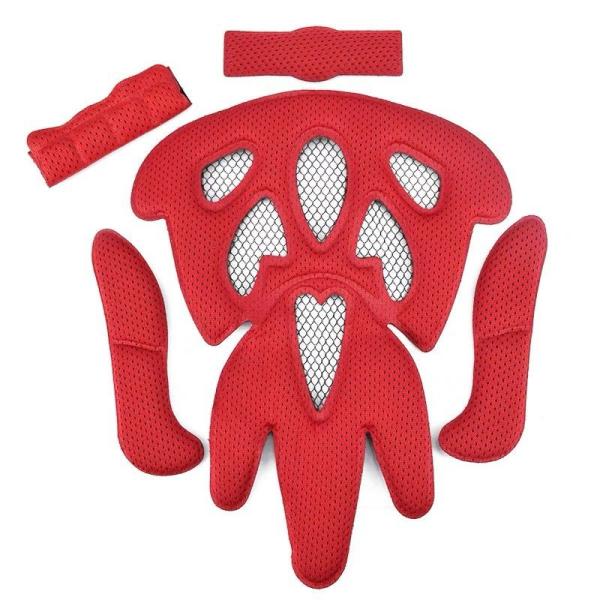 Quality Hot Pressing Breathable Motorcycle Helmet Liner Pads Cushion Replacement for sale