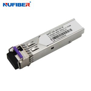 40km LC DDM 1.25G SFP Transceiver Single Mode Sfp Module Cisco Compatible