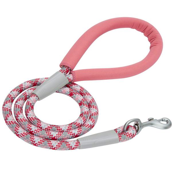 Quality 100% Polyester Material Nylon Rope Dog Leash Comfortable Multiple Color Option for sale