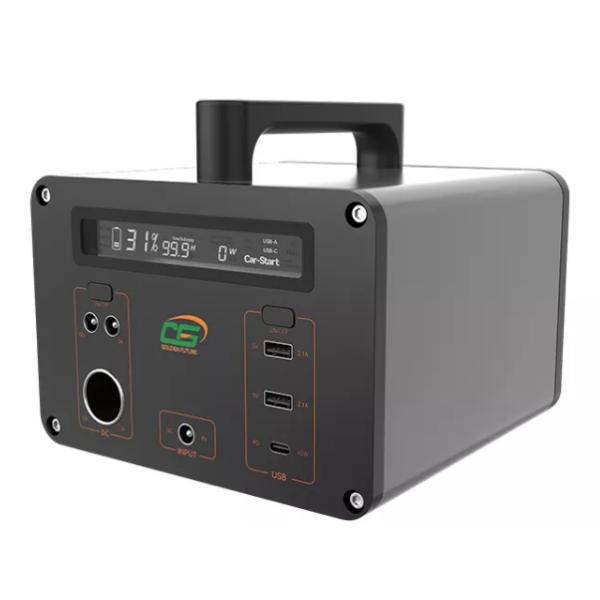 Aluminium Portable Power Station Solar Generator 500W / 1000W With Four Way Charging