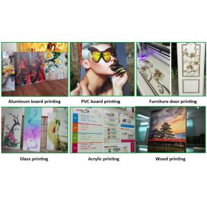 Digital UV Flatbed Printing Machine Plastic Cylinder UV Printer