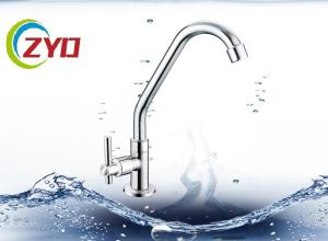 Level Handle Kitchen Water Faucet , Oxidation Resistance Tap Water Faucet