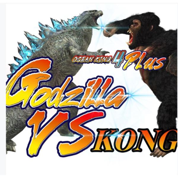 Fish Pinball Game Machine Ocean King 4 Plus Godzilla Vs Kong