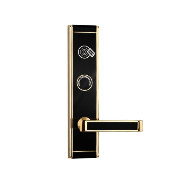 Quality Digital Key Card Hotel Door Locks Support 10000 Times Of Locking & Unlocking Operation for sale