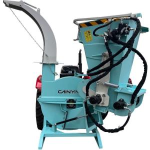 China 25inch Heavy Duty Rotor Mini Wood Chipper Machine CE 195kg 4 Knive wholesale