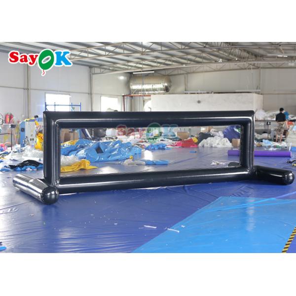 Saturn Water Toy 4x2x1.5m Inflable Volleyball Pool Floats With Net Water Party Toy