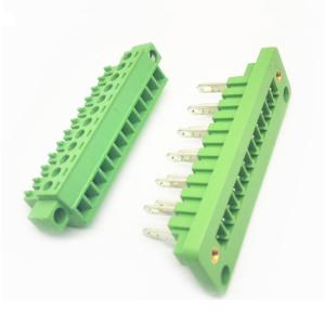 3.81 mm pitch Feed Through Flange Pluggable Terminal Blocks