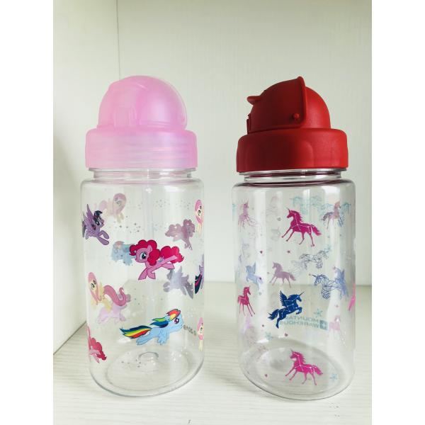 Cute Tritan Bpa Free Kids Water Bottles 450ML Environmentally Frendly