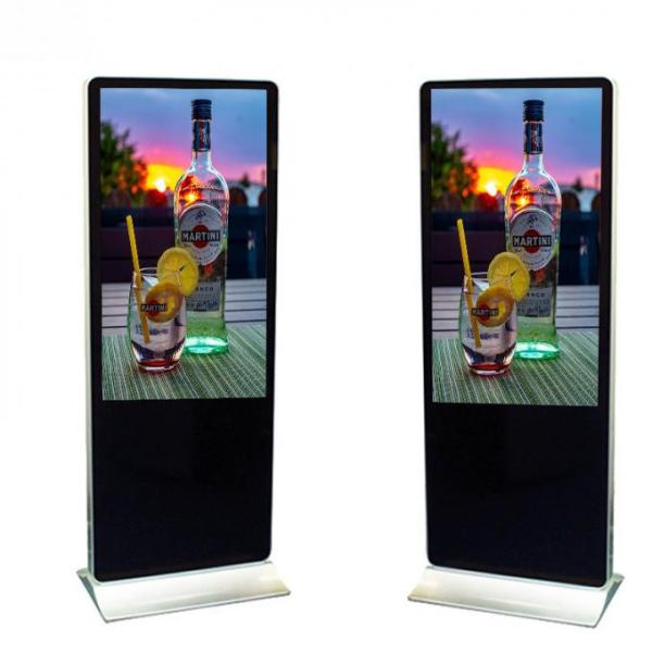 UHD LG Top Floor Standing Cloud - Based Digital Signage Touchscreens Display 50 Inch 3840X2160P