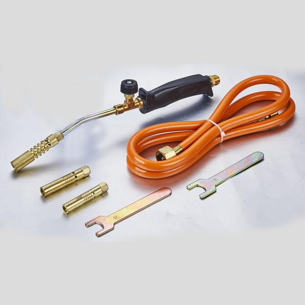 Quality LPG Gas Blow Torch Brazing Torch Flame Gun Propane Torch Kit 4kw Nominal Heat Input for sale
