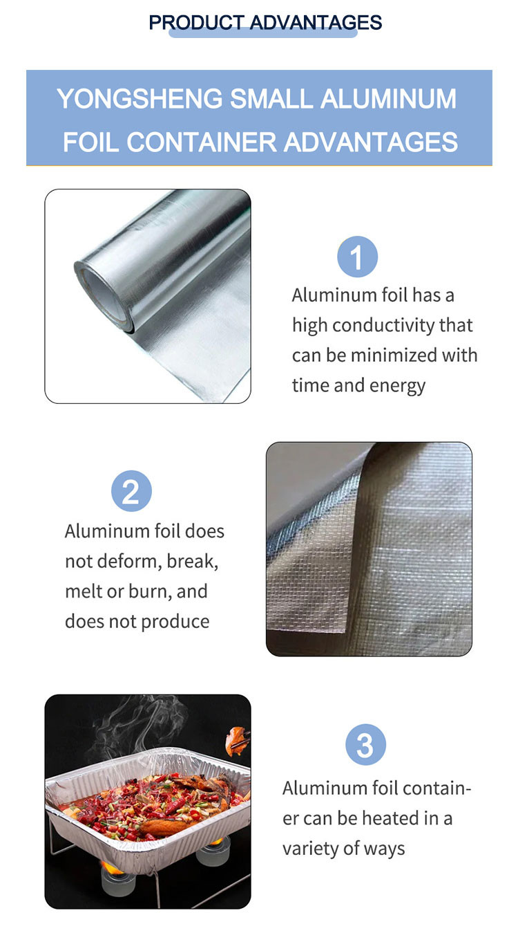 Aluminum Pan Container With Various Sizes OEM Available
