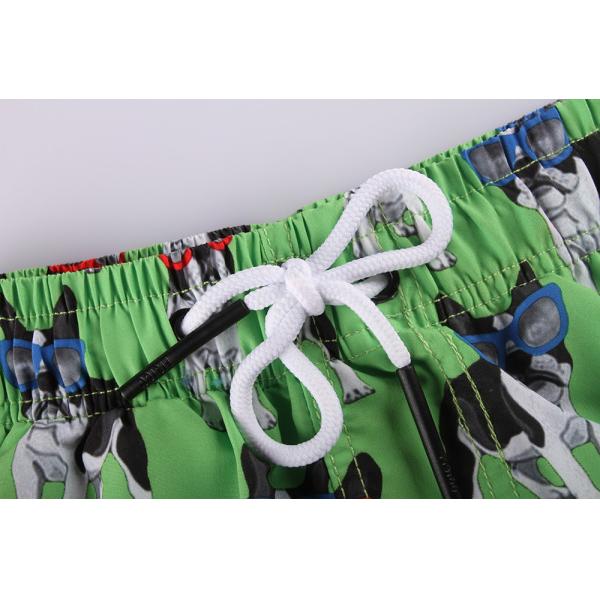 Mens Pant Print 100% Polyester Quick Dry Swim Trunks