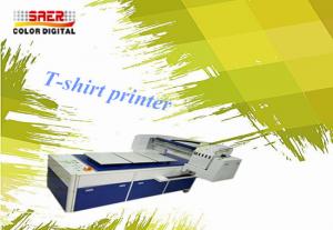 China Digital T Shirt Printing Machine With Pigment Ink 1 Year Warranty CE Certification wholesale