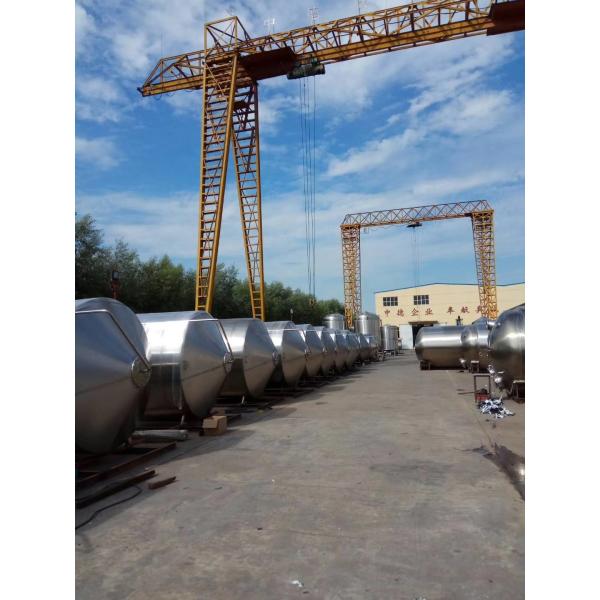 10Bbl Brewhouse Craft Beer Brewing Equipment Direct Fire Heating Stainless Steel