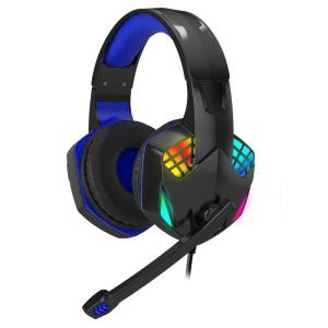 China 2m Wired Gaming Headphone , LED Gaming Headset With Microphone wholesale