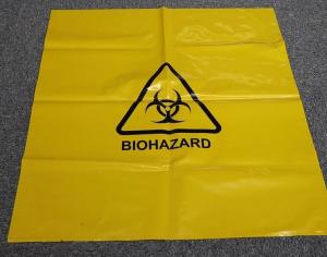 China Infectious Emergency Autoclavable Biohazard Bag On Roll Warning Label/Sterilization Indicator Health Needs wholesale
