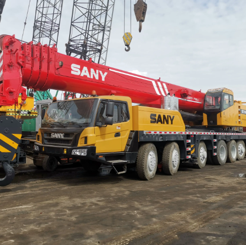 100t Sany Used Crane Truck Original High Performance Long Service Life