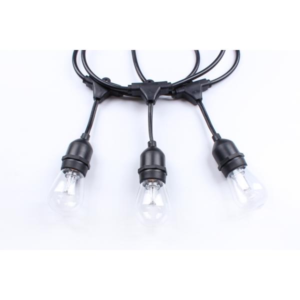 Dimmable Dual Color Temperature 2200K 3500K S14 LED Light Strings Retrospective Edison Remote Control Festival Lighting