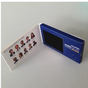 China Customizable Portable Lcd Screen Greeting Card Interactive Video Brochure wholesale