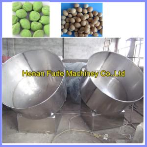 Small type Peanut coating machine, flour coated peanut machine