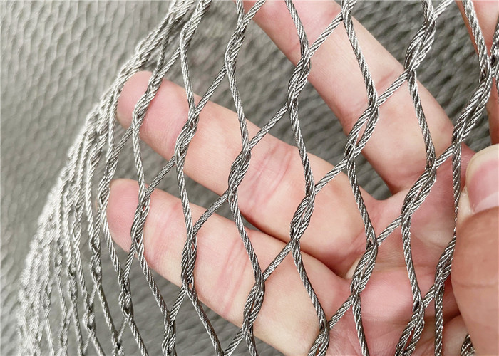 1.5mm flexible stainless steel cable mesh 316 Grade Used For public balustrades