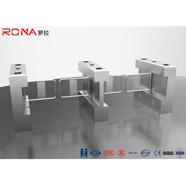 Physically Challenged Gate Optical Flap Barrier Turnstile By Swiping Card RFID