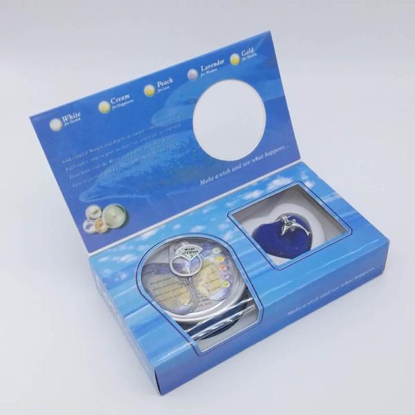 Quality Freshwater Pearl Gift Set With Neckalce And Double Dolphin  Shape Cage Pendant for sale