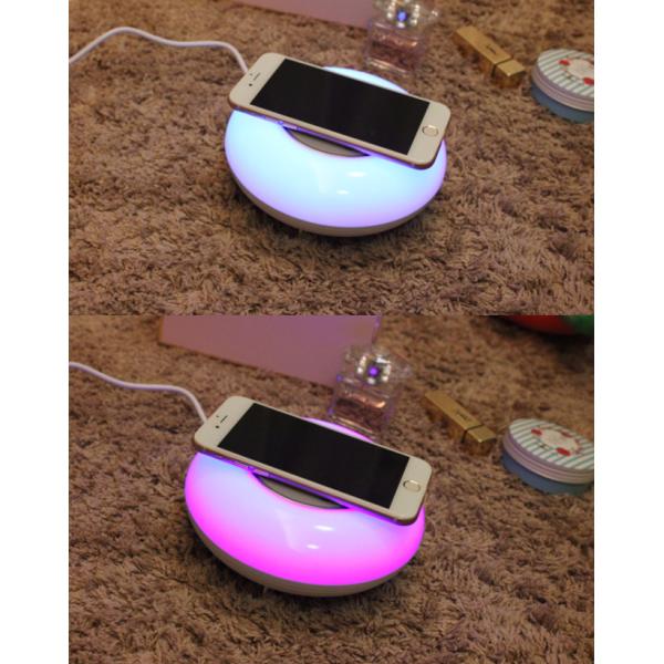 White Color Gooseneck Reading Lamp , Decorative Desk Lamp With USB Charging Port