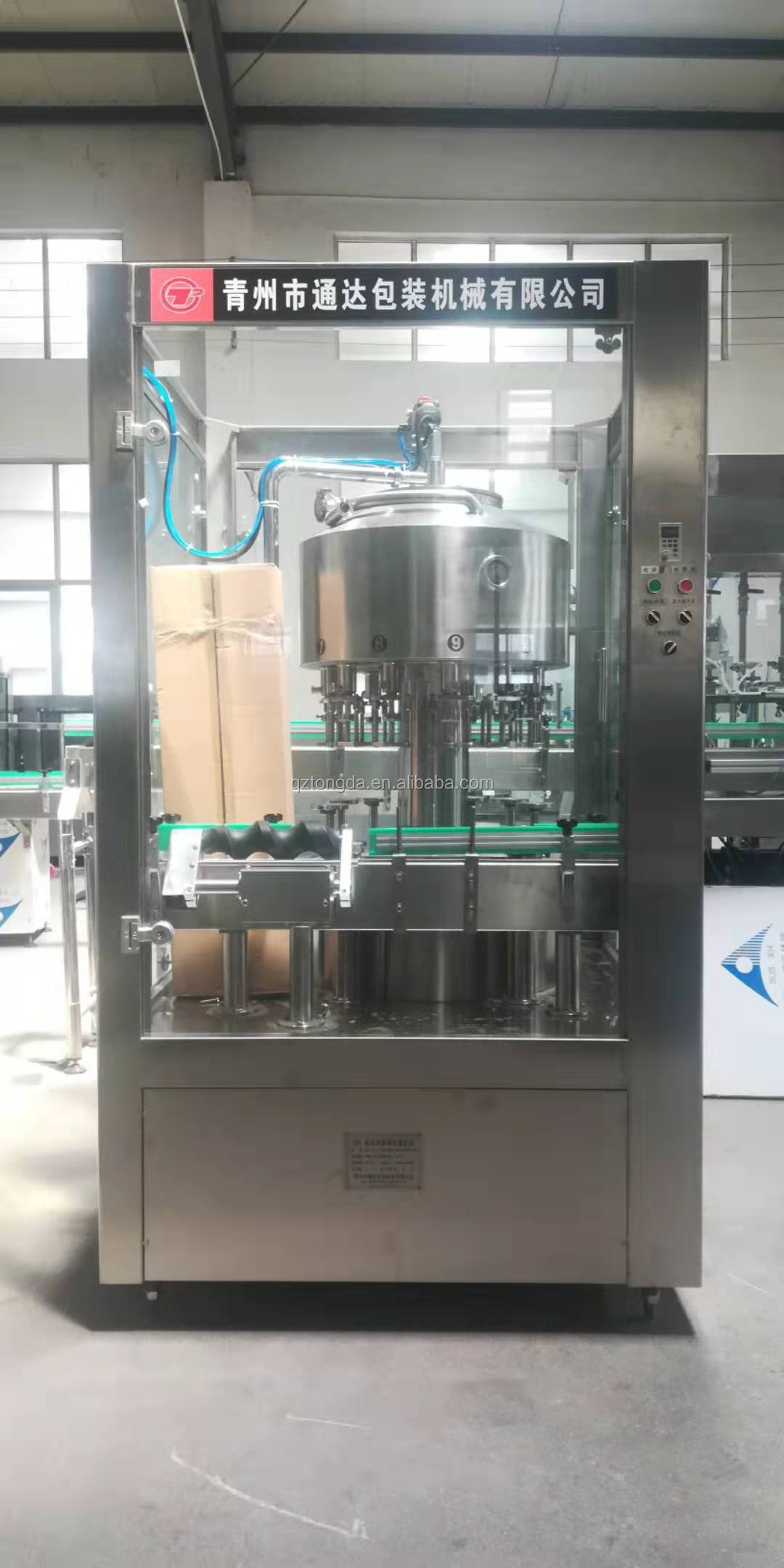 small filling and capping machine bottled liquid automatic